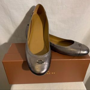COACH Chelsea leather flats